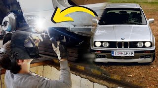 Učím sa Zvárať na mojom BMW e30 | Renovácia Pt.4