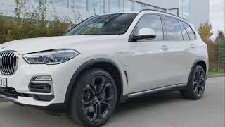 2020 BMW X5 PHEV Driving Scenes Country Roads and Exterior Interior