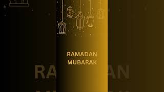 Ramadan Mubarak