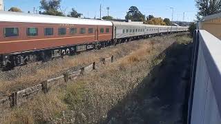 Transport Heritage NSW ANZAC Aurora At Orange NSW. 26 April 2021