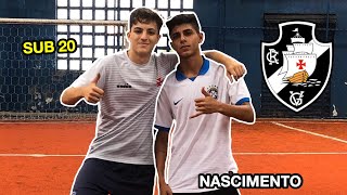 DESAFIOS DE FUTEBOL COM NASCIMENTO DO VASCO (sub20)