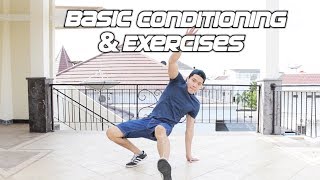 9 BASIC Conditioning & STRENGTH Exercises