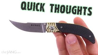 CRKT Persian Folder knife w/ 2.7" blade