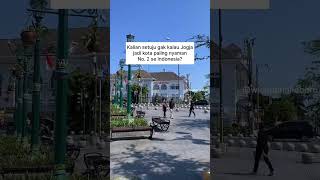 Yogyakarta jadi kota paling nyaman di indonesia #shorts #kota #traveling