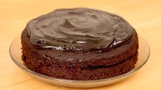 Eggless Chocolate Cake in Steamer (WITHOUT Oven)