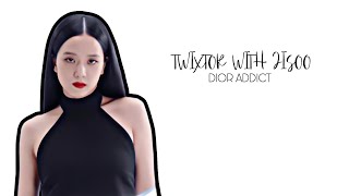 TWIXTOR WITH JISOO - DIOR ADDICT | by roseanne twixtor