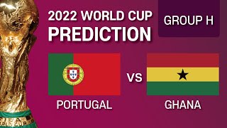 ⚽️WORLD CUP 2022(Group H) Portugal vs Ghana PREDICTION, Qatar Simulation Ronaldo Partey