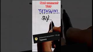 Tejaswini name logo #shorts