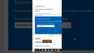 Changez le Nom de Votre PC en 30 Secondes ! 😱 #ChangerNomPC #AstucePC #PCWindows #NomOrdinateur