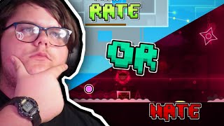 RATE OR HATE!! (Geometry Dash)