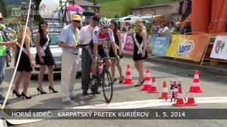 Horní Lideč: Karpatský pretek kuriérov 2014