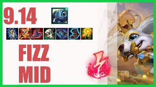 Fizz Mid Ranked Challenger Build 9 14 - KR Diamond