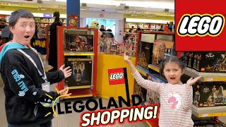 HUGE LEGO SHOPPING HAUL AT THE LEGOLAND BIG SHOP!