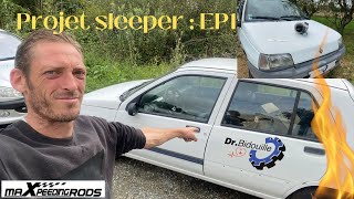 Un turbo dans cette clio 1  !? Projet sleeper ep 1