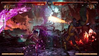 Li Mei combo 485 Scorpion Mortal Kombat 1