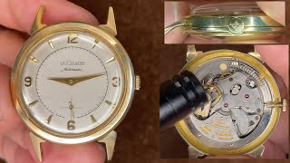 LeCoultre Automatic Half Rotor Caliber: P812 Vintage watch Movement sound, Appearance etc.