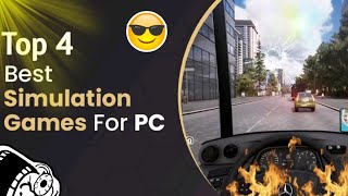 4 best simulation games On PC you should definitely try || part 1 || low specs gamer || 😎😎