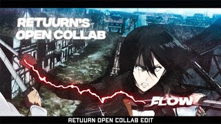 Attack On Titan - Risen From Aches V2 {FLOW} (Retuurn's Open) [EDIT-AMV]