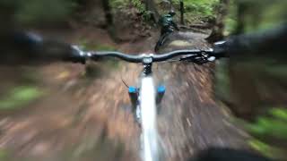 BECEK BOii !! BIKING IN THE RAIN  - LABYRINTH WAINUIOMATA TRAIL PARK