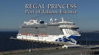 Regal Princess at Port of Tallinn, Estonia