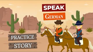 Deutsch Lernen durch Hören A1-A2 | Deutsch lernen mit Kurzgeschichten | German Listening Practice |