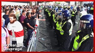 How the MET police & MSM fake a riot | 31st July 2024