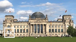 [4K] Mitte, Berlin (Brandenburg Gate, Unter den Linden, Reichstag)