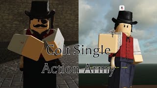 Guts & Blackpowder Old and New Colt Single Action Army Animation