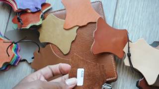 Leather Sample Comparison 2