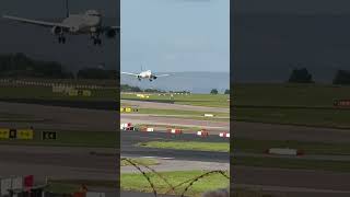 Lufthansa a321 final landing in Manchester