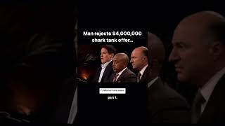 He rejected $4 million dollars from Mark Cuban for 100% of his company #entrepreneur #sharktank