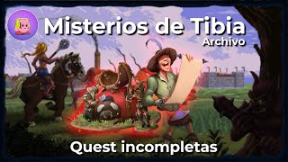 🔴 MISTERIOS de TIBIA: ¿#Tibia tiene quests incompletas? ¿Cuáles son y por qué? (Parte 2/2)