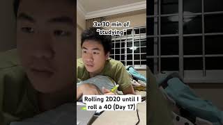 Rolling 2D20 until I roll a 40 (Day 17)