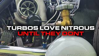 Spooling the Monster 92mm Turbo with Nitrous – It All Goes Wrong! 🚀😱