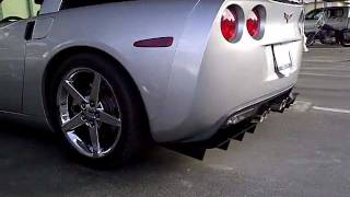 Rear Air Diffuser on my C6 Corvette