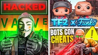 HACKEAN LA CUENTA OFICIAL DE VALVE?! | OLEADA DE BOTS CON CHEATS EN CS2 | TF2 x FUNKO - Kled News