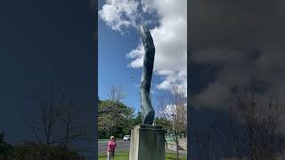 A stunning sculpture near Auckland hospital