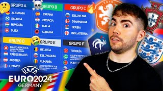 PREDICCIONES EURO 2024 (ANTICIPADAS) | PRIMERAS IMPRESIONES SORTEO EUROCOPA 2024