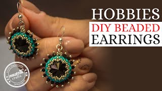 Amazing Handmade Beaded Earrings - Step By Step Instructions