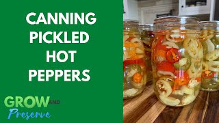 How to Can Pickled Peppers in the Homemade Canner