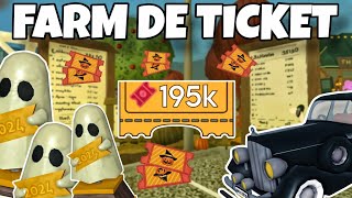 COMO FAZER FARM DE TICKET INFINITO NO BLOXBURG - ROBLOX