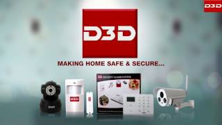 How to use Email Alert function in D3D IP camera-D8862