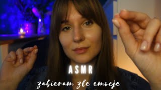 ASMR po polsku 🌙 intensywne usuwanie negatywnych emocji 🥀 cleansing YOUR aura (szept)