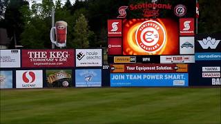 Vancouver Canadians baseball, June 20 2018