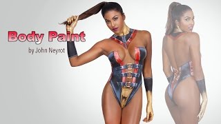 Body Painted Ricarda Barran Dance