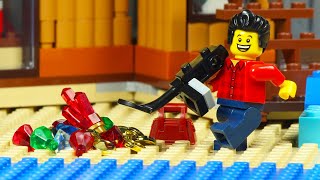 Lego City Beach Gold Mining Robbery