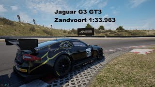 Assetto Corsa Competizione - Jaguar G3 GT3 Hotlap Zandvoort 1:33.963