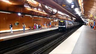 Mise en service des premiers MP14CC (métro ligne 11)