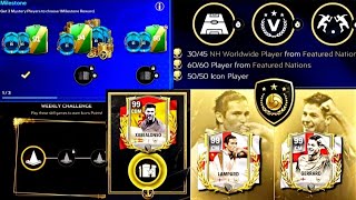 NEW CAPTAIN ICON EVENT 👀🤷 |  MYSTERY MILESTONE UPDATE 🔥| BEST INVESTMENT 🤑 #fifamobile #eafcmobile