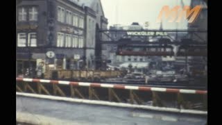 Wuppertal Germany 1959 old cine film 319